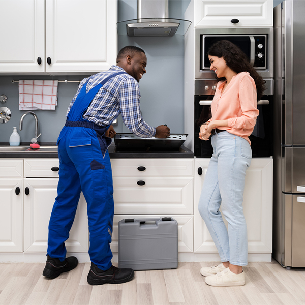 can you provide an estimate for cooktop repair before beginning any work in Carytown